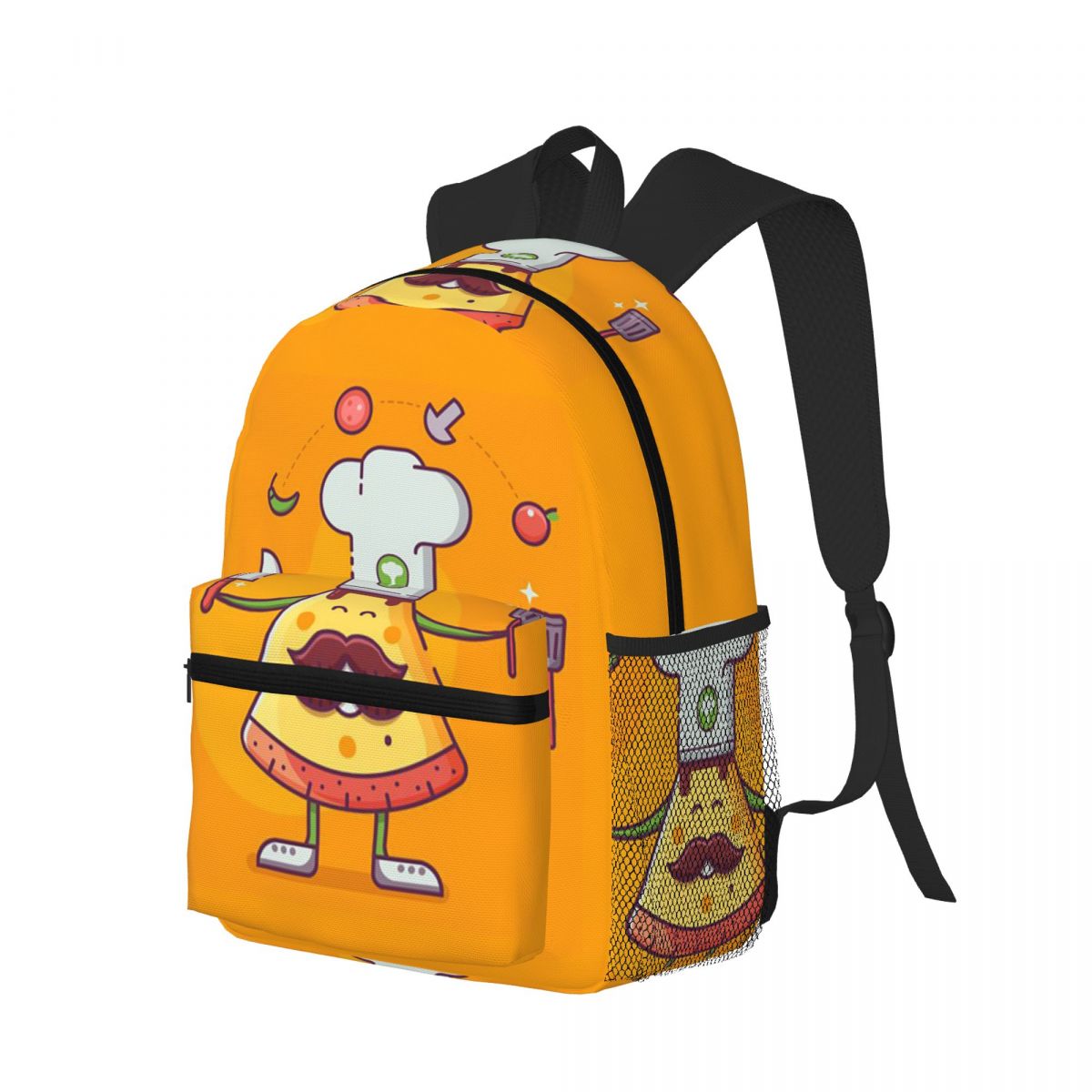 Women'S Best Bags For Travel - 面白い最高のピザ漫画学生バックパックスクールバッグハイキング旅行デイパック男性女性用ブックバッグショルダーバッグ