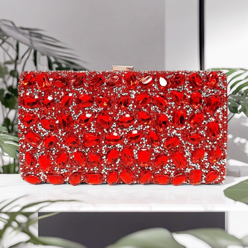 Women Bags Gold - ゴールドメタルハンドルファッションレディースハンドバッグクリスタル光沢のあるラインストーンダイヤモンドイブニングバッグウェディングパーティークラッチ財布ショルダーバッグ