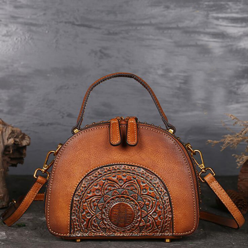 Doctor Bag Leather - 女性のための本革のショルダーバッグ,牛革のハンドル,ヴィンテージトートバッグ,クロスボディ,高級女性のための