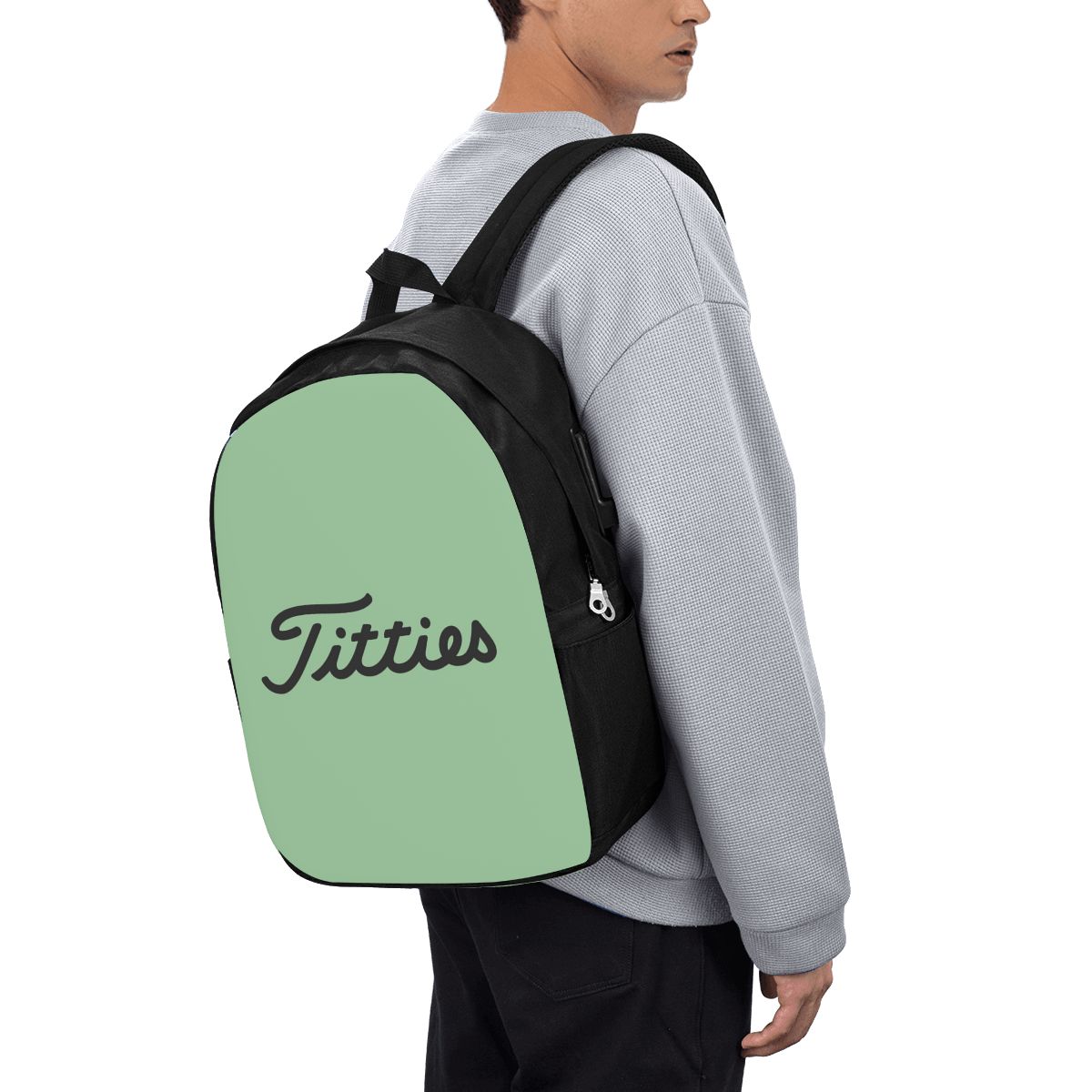 Women Bags For College - Titties ゴルフボールバックパック旅行ノートブックバッグコンピュータ大学生スクールバッグラップトップショルダーバッグ男性用女性用
