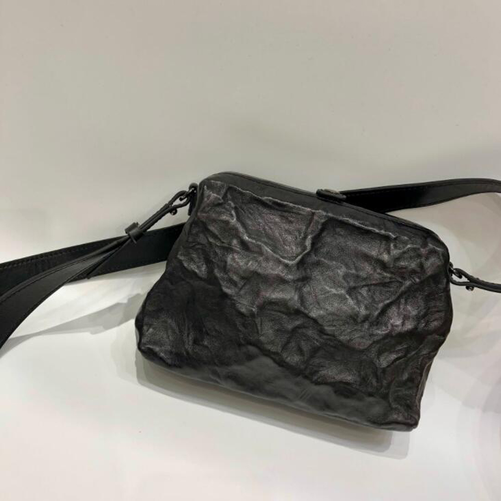 ヴィンテージクールシープスキンショルダーバッグ女性用ストーン - Doctor Bag Leather のレビューと価格