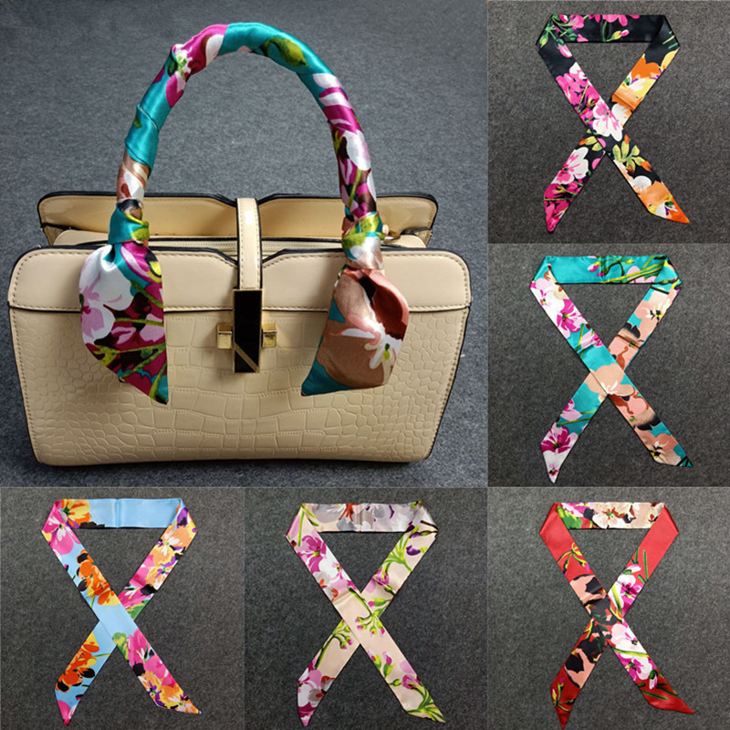 47 色ブランドバンダナ小さなシルクバッグスカーフ女性ヘッド - Women Bags Brands のレビューと価格