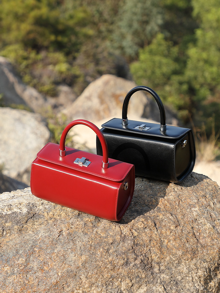 本革牛革製ハンドバッグ、女性用小型スクエアバッグ、2026年 - Doctor Bag Leather のレビューと価格