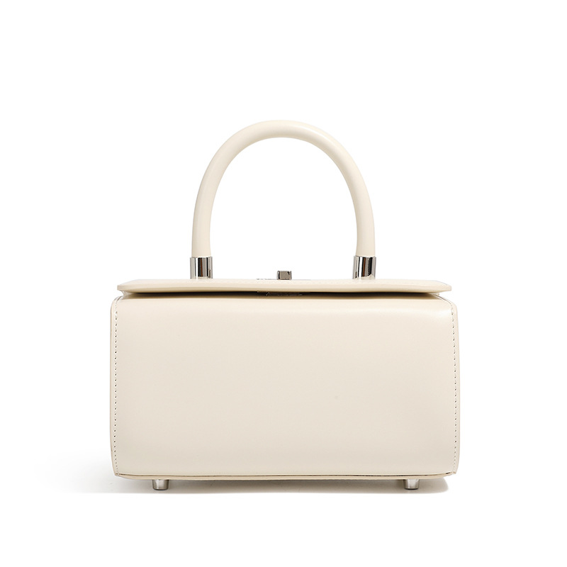 本革牛革製ハンドバッグ、女性用小型スクエアバッグ、2026年 - Doctor Bag Leather のレビューと価格