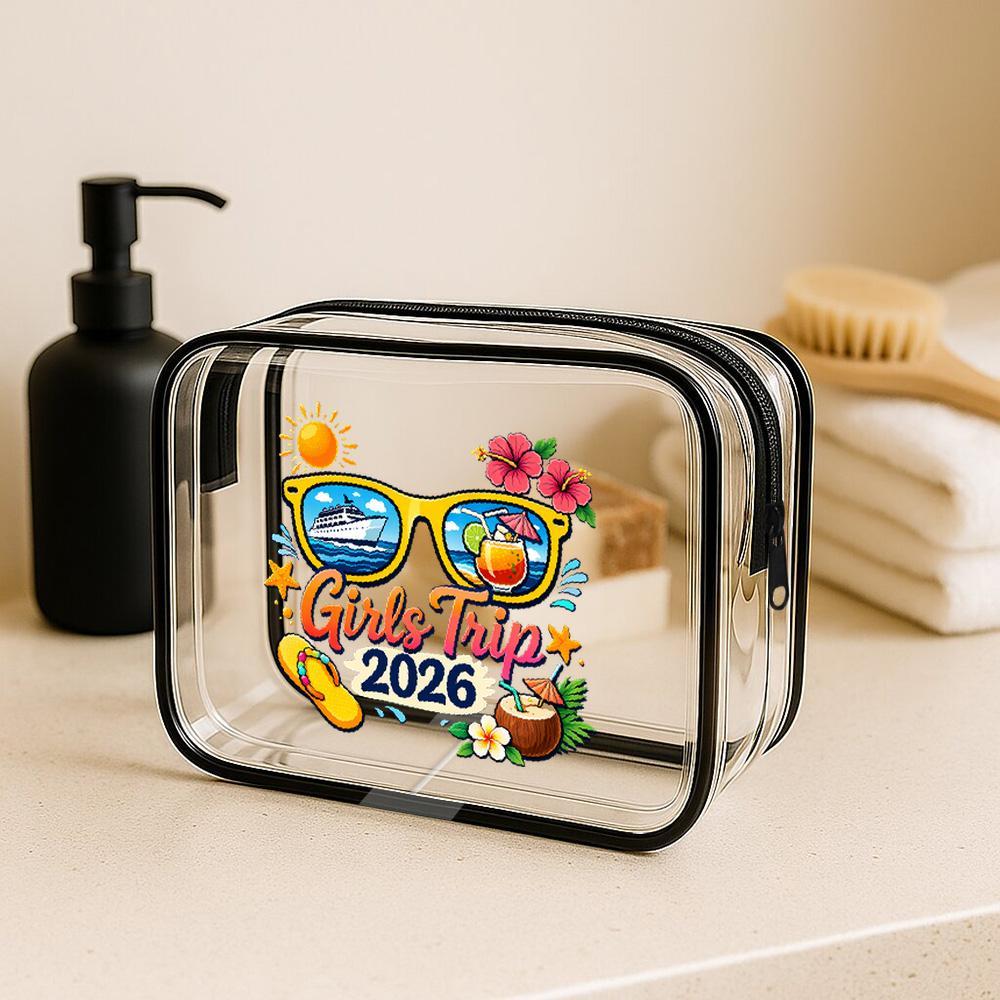 PVC製化粧ポーチ 旅行2026 クリア化粧ポーチ 女性用  - Women'S Best Bags For Travel のレビューと価格