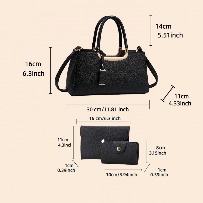 PUレザー クロスボディ ショルダーバッグ、調節可能なストラ - Women Bags Designer のレビューと価格