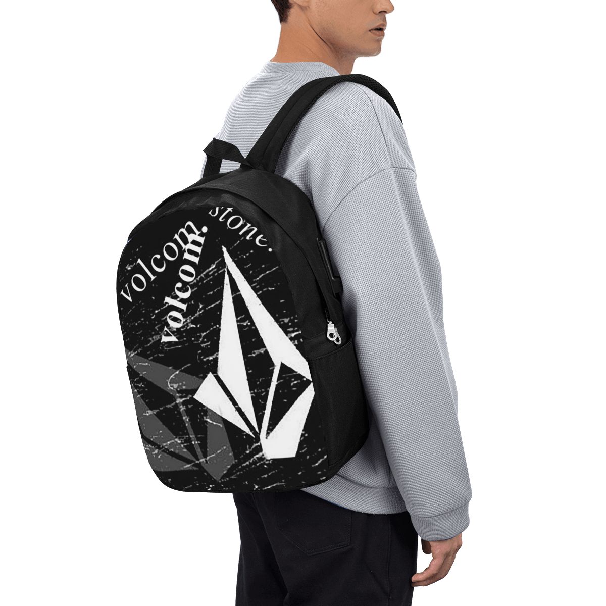 V-Volcom ロゴ バックパック トラベル ノートブック - Women Bags Logo のレビューと価格