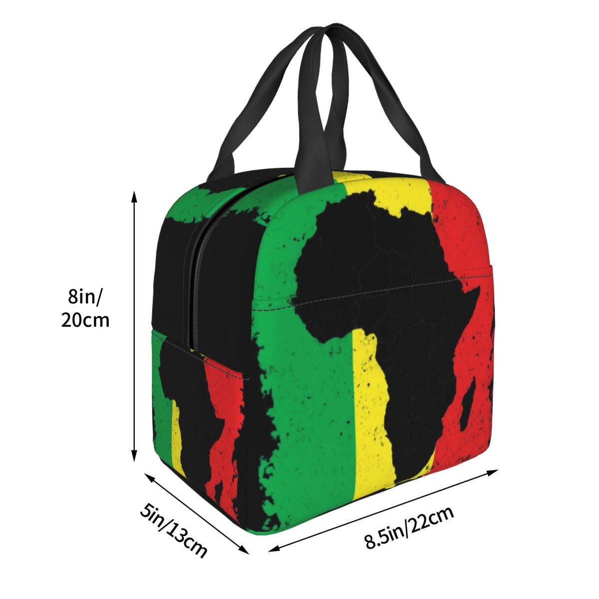 カスタムアフリカタンザニアナミビアケニア地図旗ランチバッグ女 - Women Bags Kenya のレビューと価格