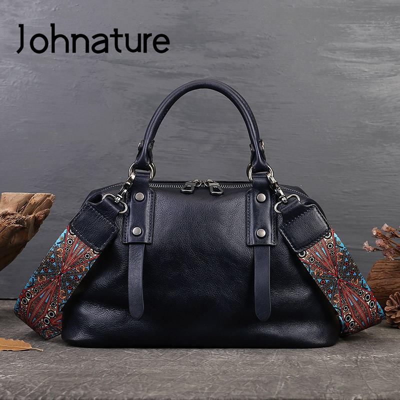 Johnature 本革カジュアルトート 2026 新ヴィン - Doctor Bag Leather のレビューと価格