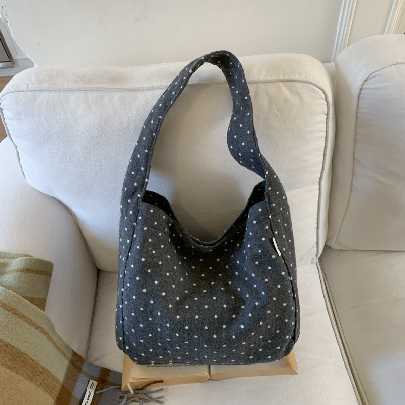 ファッショナブルな女性用ドット柄トップハンドルバッグ大容量軽 - Women'S Best Bags For Travel のレビューと価格