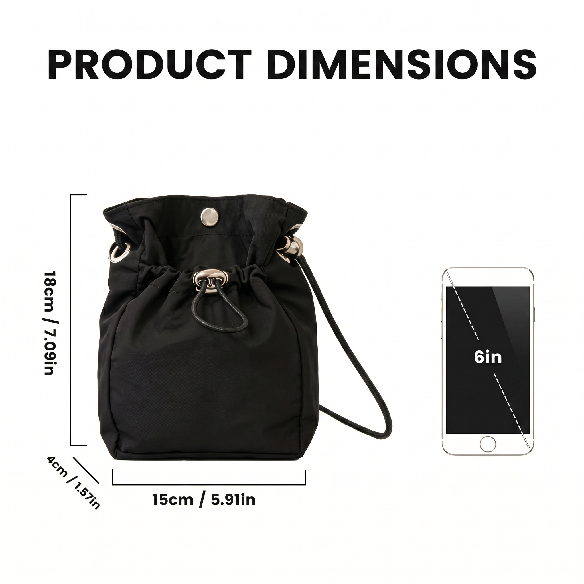 ポメロベストミニナイロン巾着クロスボディバッグ防水マグネット - Women'S Best Bags For Travel のレビューと価格