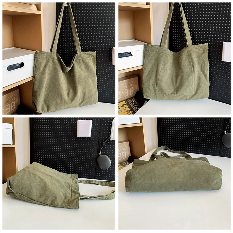 カスタマイズロゴトートバッグ 大容量 レディース キャンバス - Women Bags Logo のレビューと価格