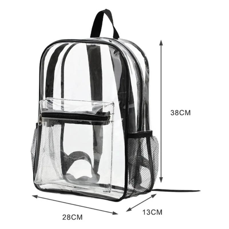 透明な PVC バックパックアウトドアスポーツフィットネスナ - Women Bags Designer のレビューと価格