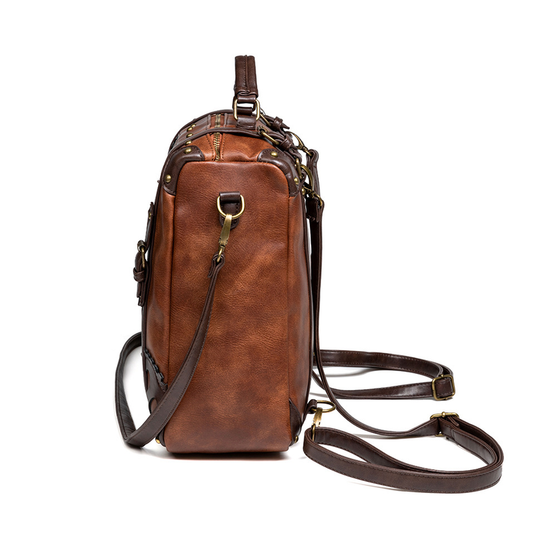 2026 新着スチームパンクギアバックパック男性女性のための - Doctor Bag Leather のレビューと価格