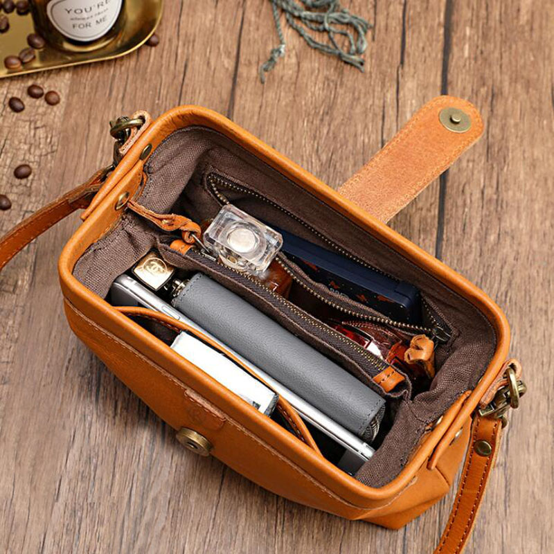 女性の本革ショルダーバッグ 2024 トレンディなブランドス - Doctor Bag Leather のレビューと価格