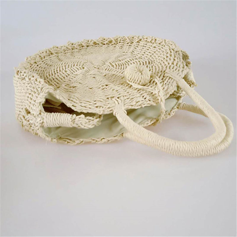 TOPHIGH 女性財布夏のビーチトートサークルバッグ手作り - Circle Round Bag のレビューと価格