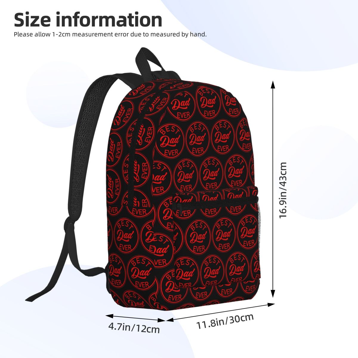 Best Dad Best レッド学生バックパック スクール - Women'S Best Bags For Travel のレビューと価格