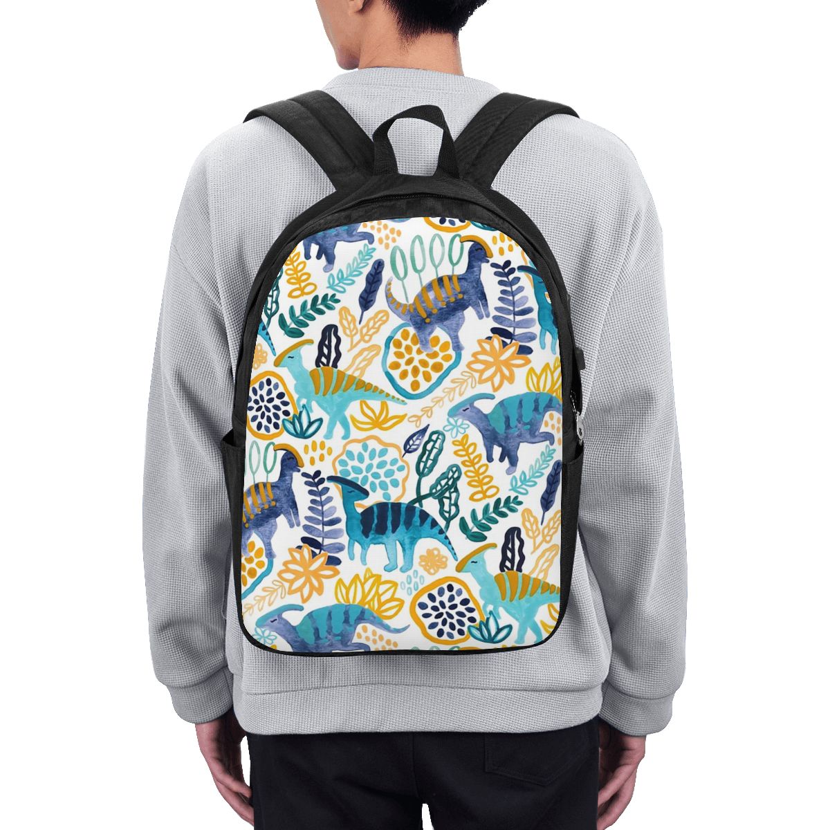 ガッシュパラサウロロフスバックパック旅行ノートブックバッグコ - Women Bags For College のレビューと価格