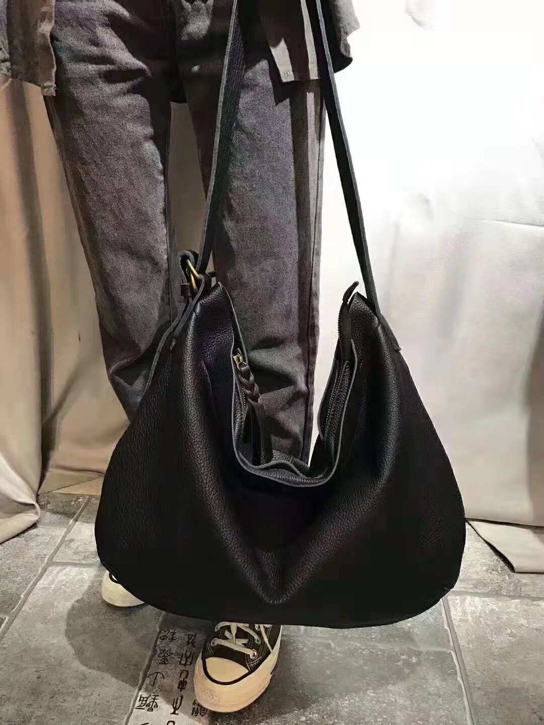レディース本革第一層牛革バッグ新しいレトロアート個性大容量ソ - Doctor Bag Leather のレビューと価格