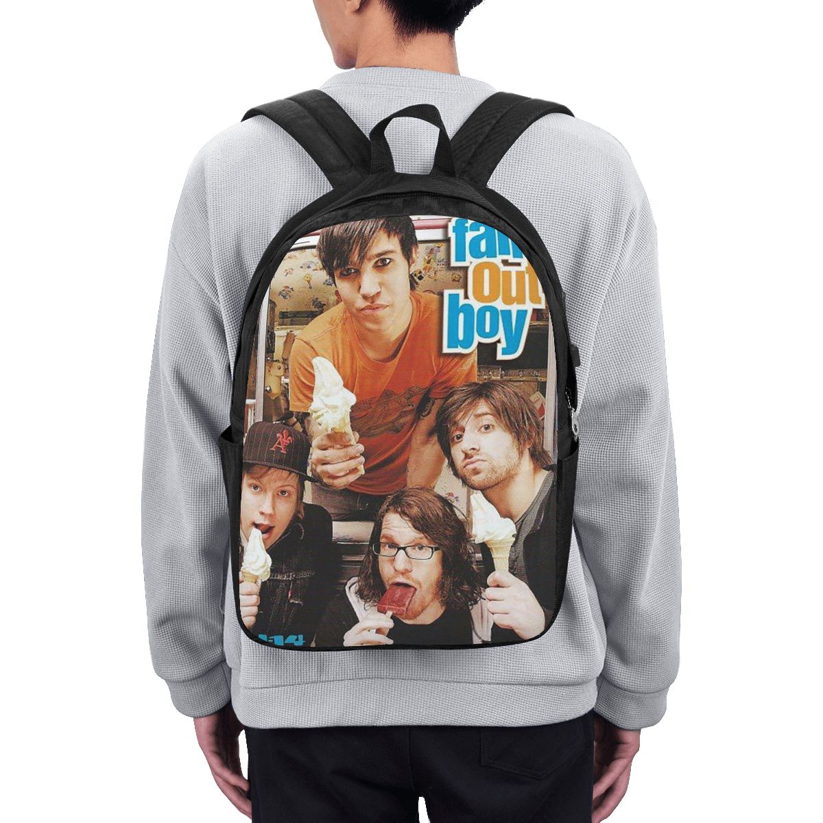 Fall Out Boy バックパック トラベルノートブック - Women Bags For College のレビューと価格