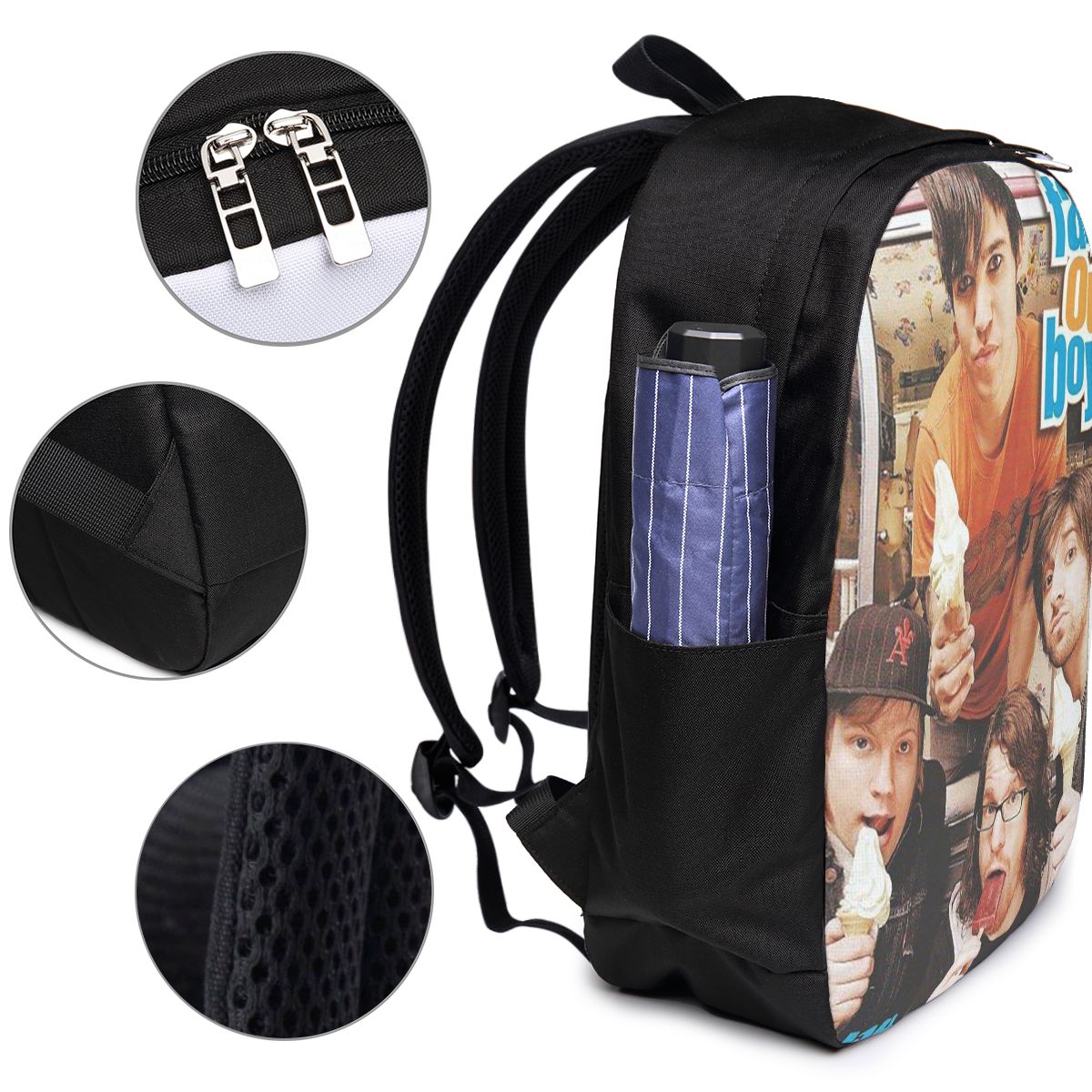 Fall Out Boy バックパック トラベルノートブック - Women Bags For College のレビューと価格